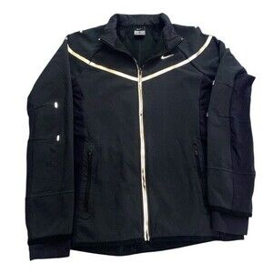 Nike Sphere Double Running Jacket Women's Medium 588169-010 No Outer Layer